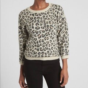 Gap Leopard Print Sweater
